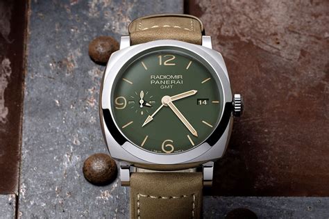Introducing Panerai Radiomir 1940 Military Green Collection Oracle Time