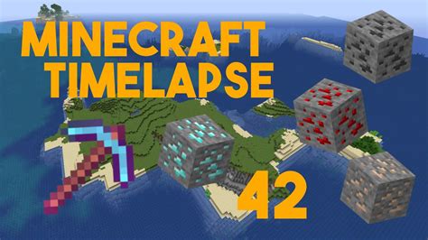 Ravine Minecraft Timelapse Survival Island 2 Part 42 Youtube