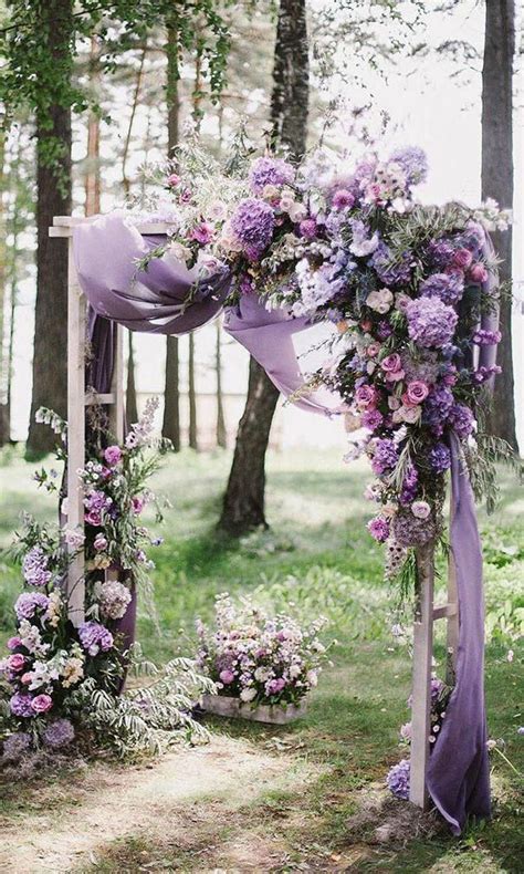 Purple And Grey Wedding Color Palettes For 2020 Lilac Wedding Themes