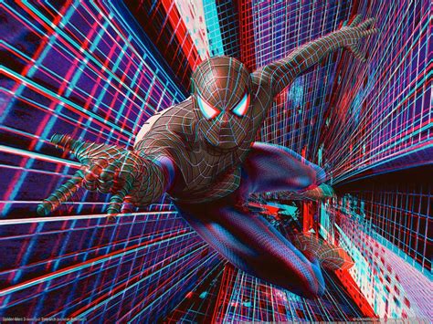 Zero Ghosting Amazing Depth Spiderman 3d Pictures Cool Art