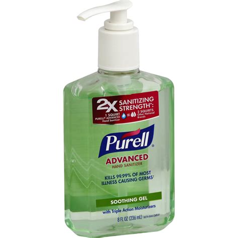 Purell Hand Sanitizer Advanced Soothing Gel Bar Soap And Body Wash Superlo Foods