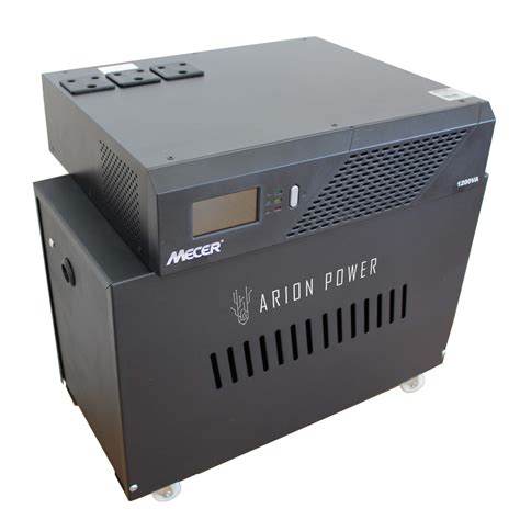 Mecer 1200VA Inverter 100AH Deep Cycle Battery 720W Arion Power
