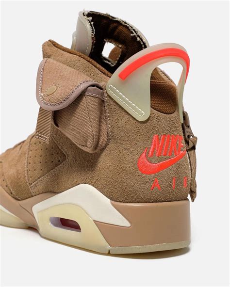 Travis Scott X Air Jordan 6 British Khaki Revealed Photos And Release