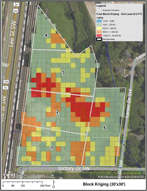 Lead Contamination In Soil Arcgis