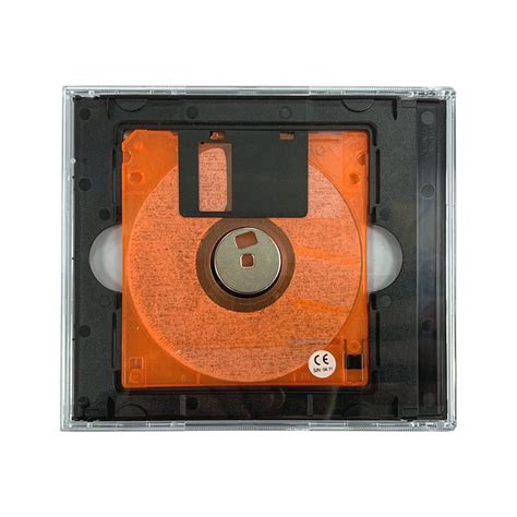 35 Floppy Disk Tray For Standard Jewel Case Retro Style Media