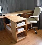 Plywood Desk Plans Photos