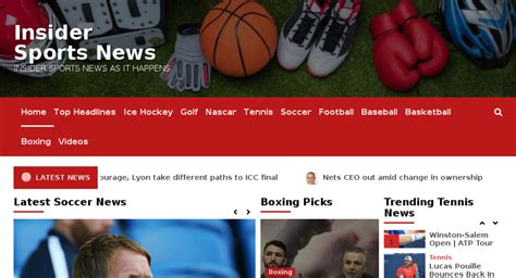 insidersportsnews — starter site sold on flippa premium sports news website