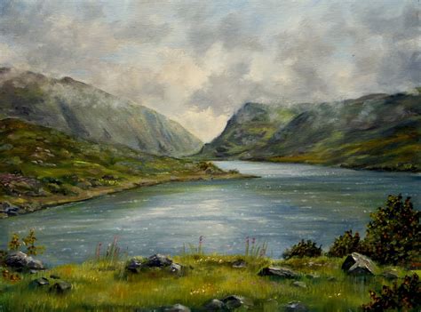 Deborah Okeeffe Paintings Of Ireland It Rains In Ireland So Why Not