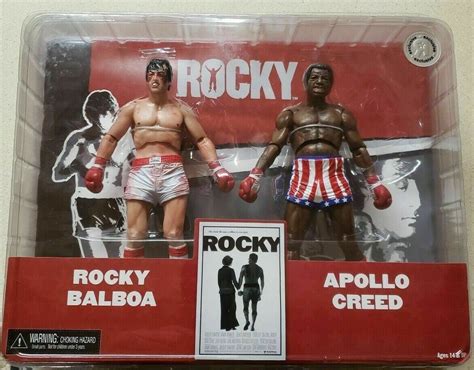 Neca Rocky Balboa Apollo Creed Toys R Us Excl Post Fight New In Package Ebay