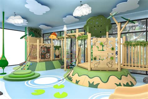 K12 International School Kindergarten Design—project Daycare Playground Playground Equipment