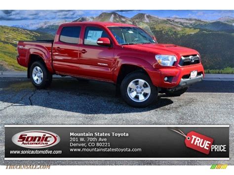 2015 Toyota Tacoma Trd Sport Double Cab 4x4 In Barcelona Red Metallic