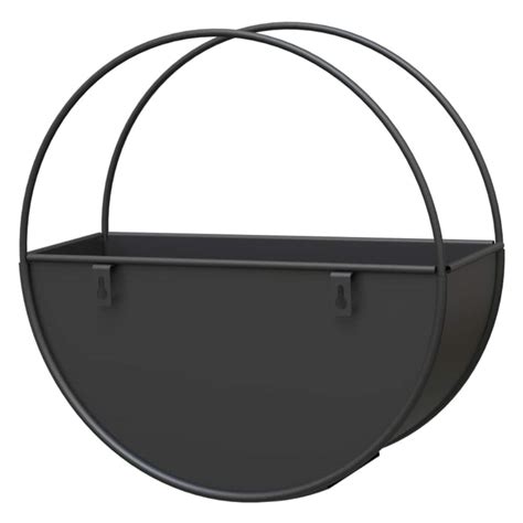 Panacea Modern Farmhouse Round Wall And Tabletop Planter 85 In Matte