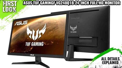 Asus Tuf Gaming Vg248q1b 24 Inch Full Hd Gaming Monitor Launched