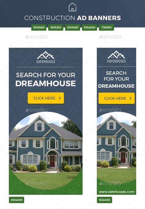 Real Estate Banner Ads Examples