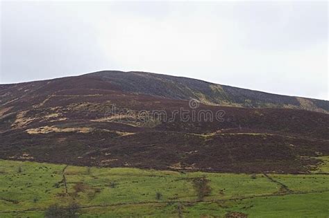 Great Mountain Road Look Hill View Of Saddleworth Moor Pennines In