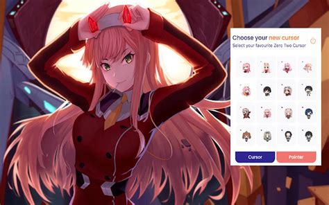 Zero Two Anime Cursor Chrome Web Store