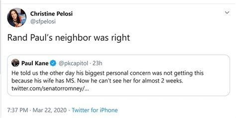 Christine Pelosi Under Fire For Tweeting Rand Pauls Neighbor Was