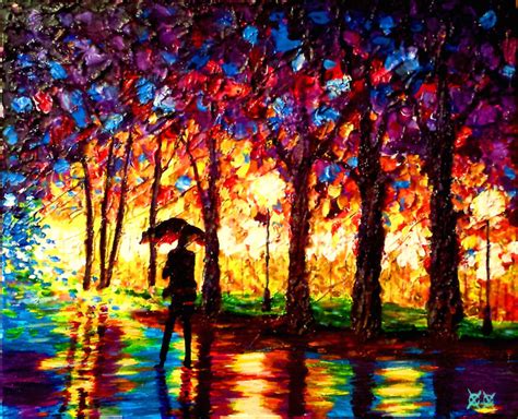 Blind Painter Relies On Touch And Texture To Create Stunningly Vivid