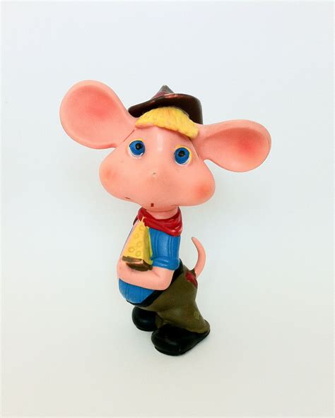 Vintage Topo Gigio Rubber Toy From The 60 70 S