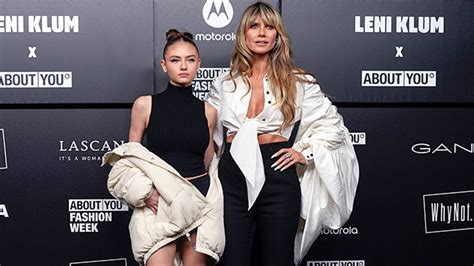 Heidi Klums Daughter Leni Rocks Bikini While Showing Off Pda With Bf Hollywood Life Monika Kane