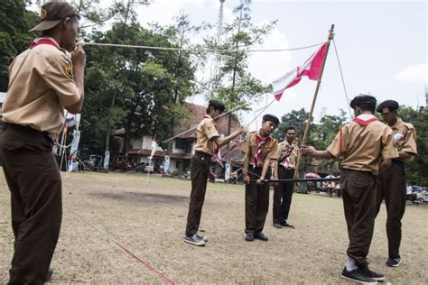 Perkemahan Pramuka Berkebutuhan Khusus Antara Foto