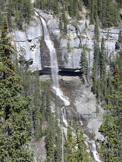 Bridal Veil Falls Banff National Park Alberta World Of Waterfalls
