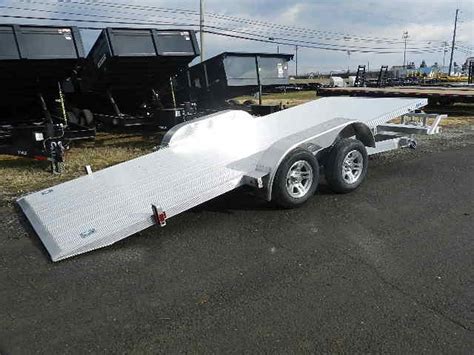 Cargo Pro 7 x 20 Open Aluminum Car Hauler - Gravity Tilt Trailer