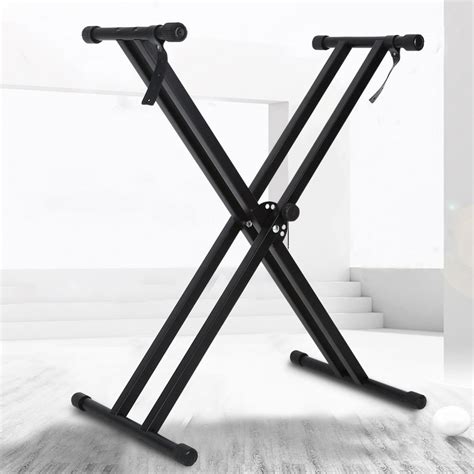 Mgaxyff Portable Keyboard Stand Heavy Duty Classic Double X Keyboard