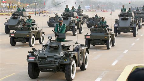 Myanmar Army Historical Vehicles Seen During A Parade Rwarthunder