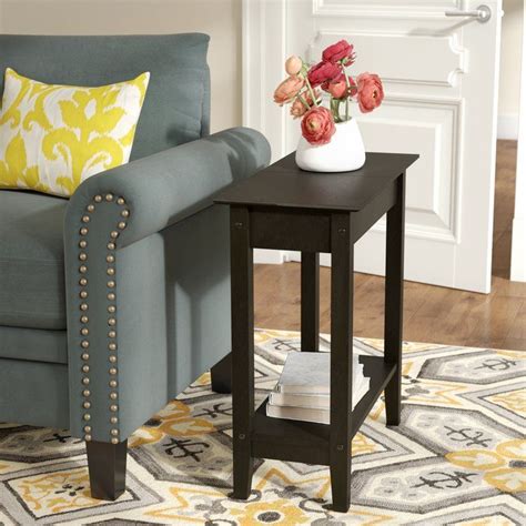 Andover Mills Haines Flip Top End Table And Reviews Wayfair Tall End