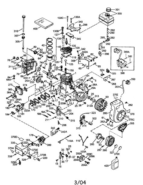 Tecumseh Engine Parts Model Hssk5067403u Sears Partsdirect