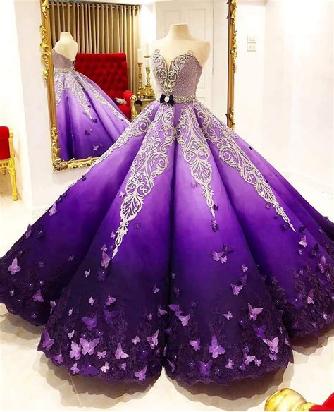 sign in purple party dress gowns ball gowns