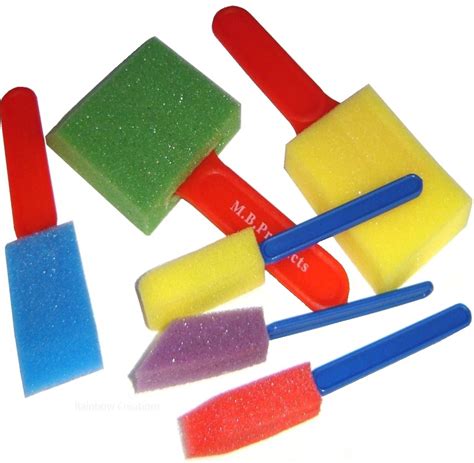 100 Satisfaction Guaranteed Wholesale Prices Best Prices 6 Pcs Foam Brush Foam Paint Brush With