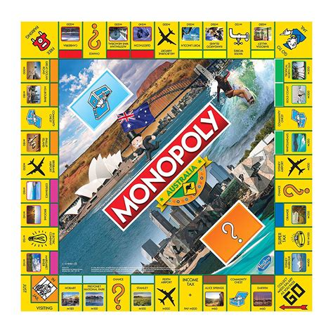 Hasbro Monopoly Game Regional Edition Australia At Hobby Warehouse