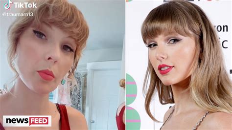 Taylor Swift Look Alike Confuses Tiktok After Laundry Routine Goes