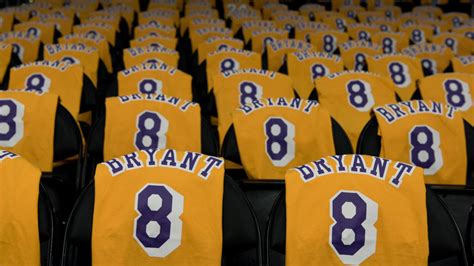 Los Angeles Lakers Tribute To Kobe Bryant Includes Shoes T Shirts