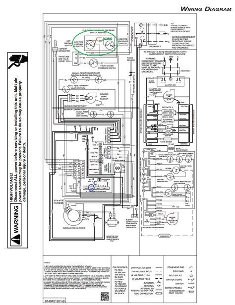 Goodman Gas Furnace Thermostat Wiring Diagram