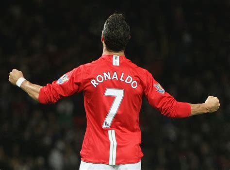 Cristiano Ronaldo Shirt Number New Manchester United Forward Takes No7