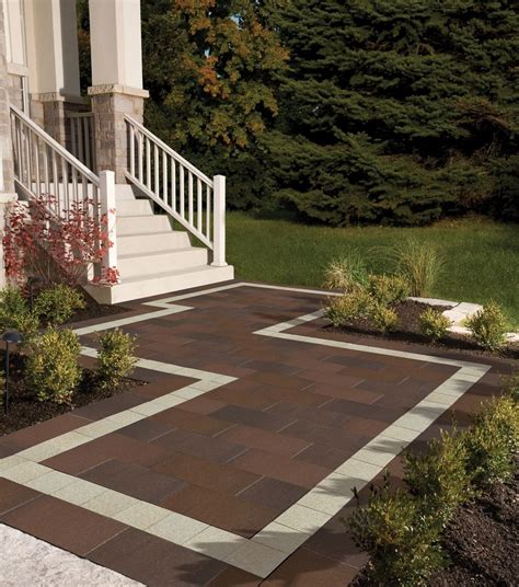 Final color selections should always be made from actual samples. Unilock Brick Pavers | Luxury landscaping, Beautiful ...