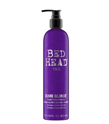 Bed Head Dumb Blonde Purple Toning Shampoo 400ml Van TIGI