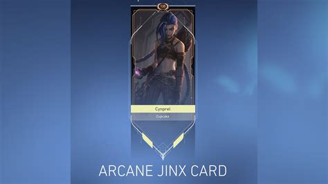 How To Get A Free Arcane Jinx Player Card In Valorant One Esports