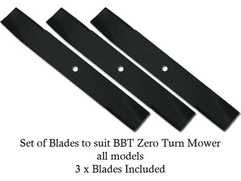 Zero Turn Mower Blade Set 148 005 Bigger Boyz Toyz