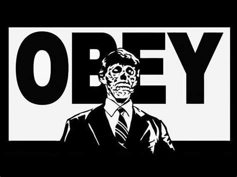 Obey They Live Window Decal Sticker John Carpenters Zombie Horror Sci