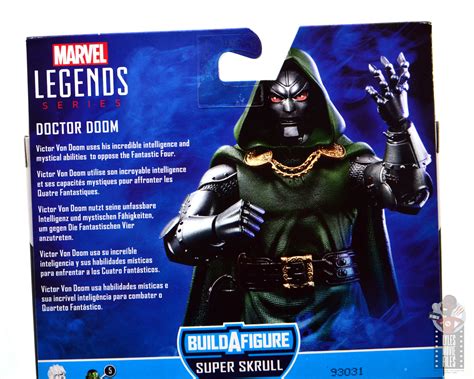 Marvel Legends Doctor Doom Figure Review Build A Figure Super Skrull