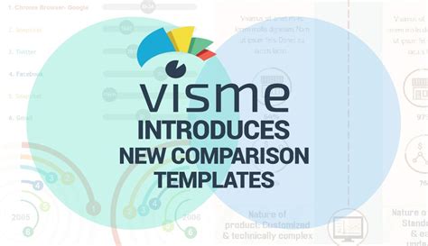 Infographic Design Visme Introduces 20 New Comparison Infographic