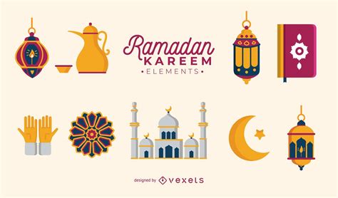 Ramadan Vector Set Vector Download