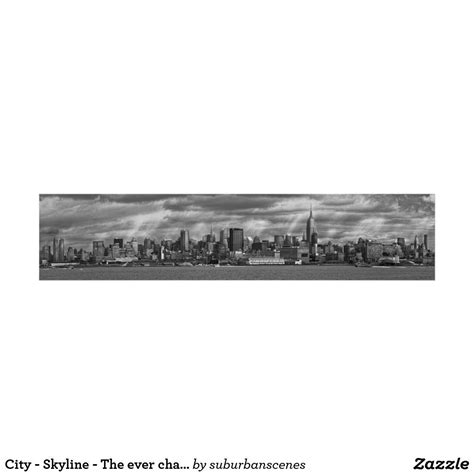 City - Skyline - The ever changing skyline Poster | Zazzle.com | City skyline, Skyline ...