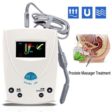 Prostate Massager Treatment Apparatus Infrared Heat Therapy