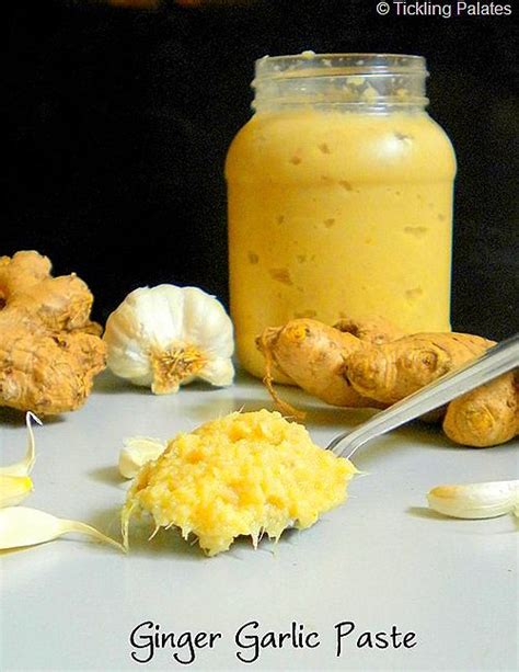 Homemade Ginger Garlic Paste Food Homemade Seasonings Indian Food