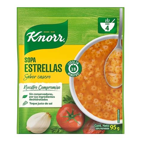 Sopa Knorr Estrellas 95 G Walmart
